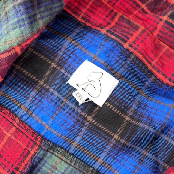 KUWALLA PLAID COLOUR-BLOCK SHIRT - Picture 3 of 6
